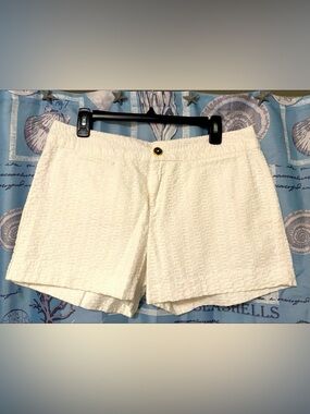 Banana Republic white shorts